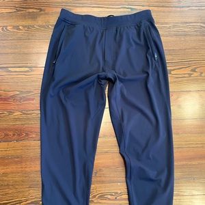 Lululemon black surge joggers
